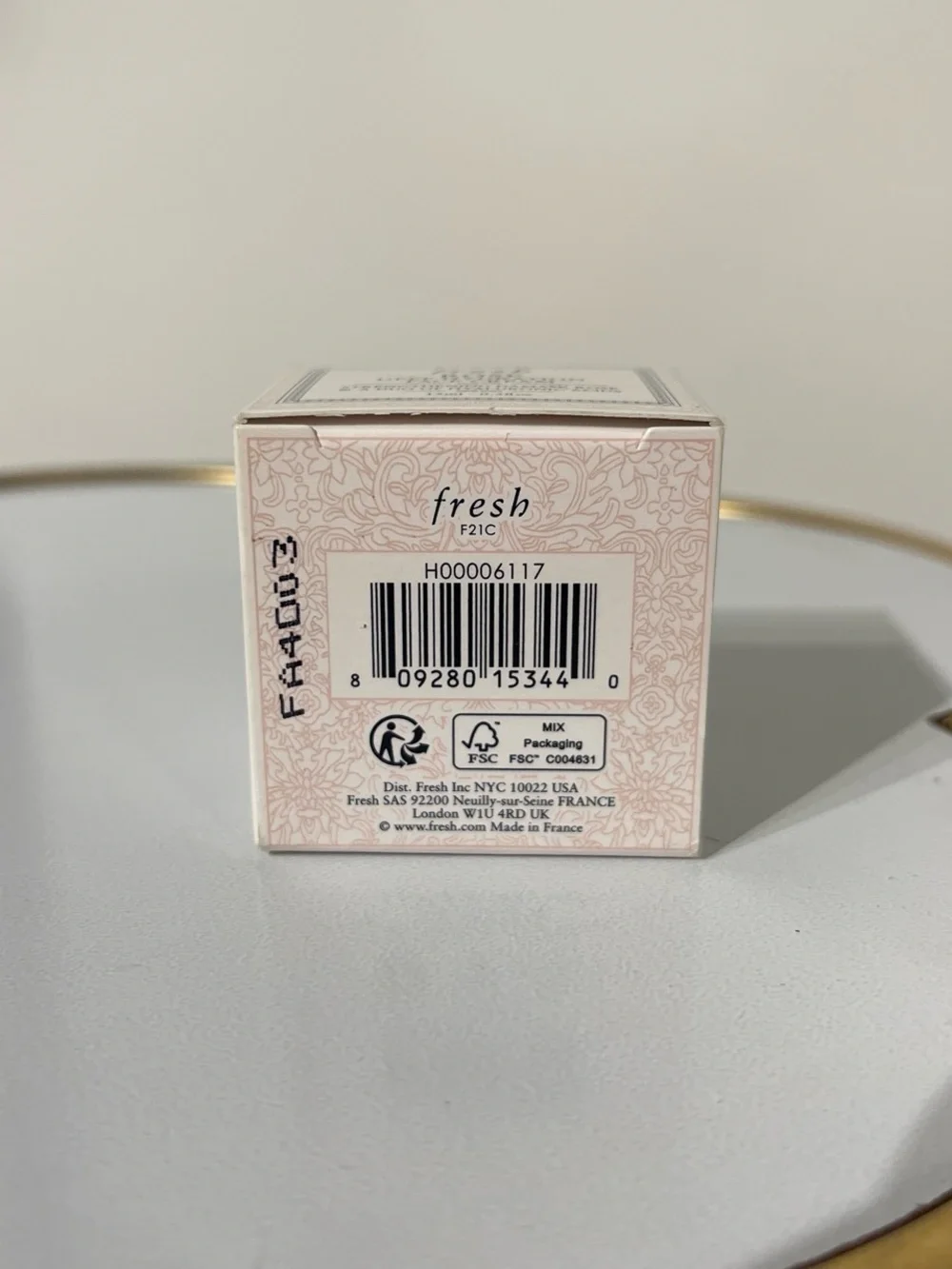 fresh Rose Deep Hydration Cream NEW IN BOX .50oz